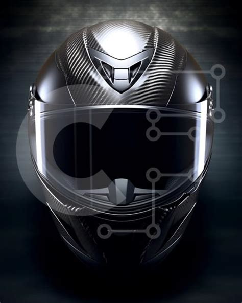 Sleek and Stylish Black Motorcycle Helmet with Clear Visor and Silver ...