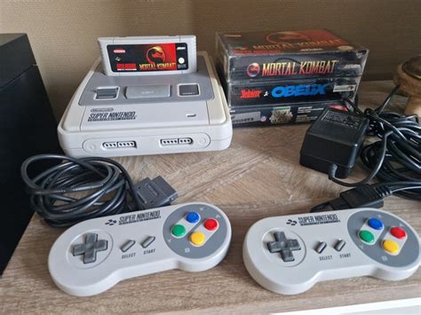 Nintendo SNES - Console with games - Catawiki