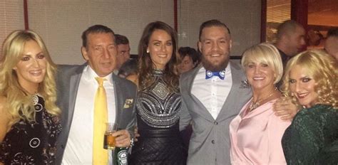 Handsome MMA Sensation Conor McGregor and his family