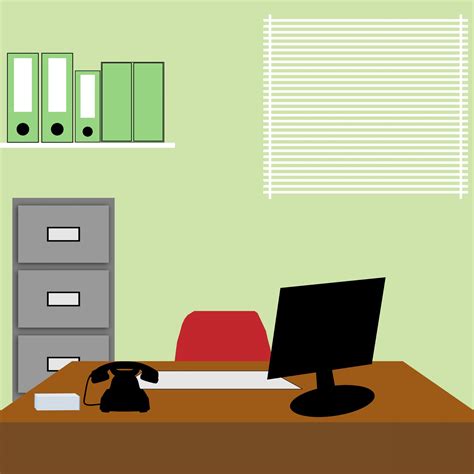Office Background Illustration Free Stock Photo - Public Domain Pictures