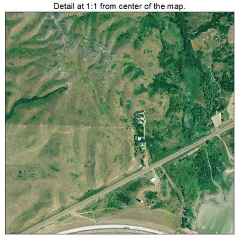 Aerial Photography Map of Oacoma, SD South Dakota