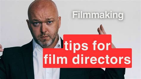 Film Lesson: Tips For Film Directors - YouTube