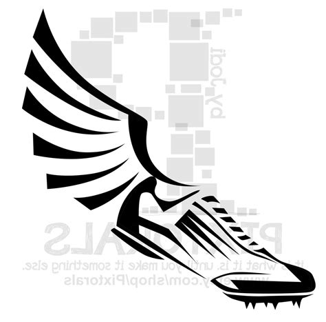 Track And Field Shoe Logo | Free download on ClipArtMag