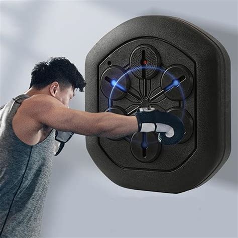 Lighted Music Boxing Machine Wall Mounted,Electronic Boxing Exercise ...