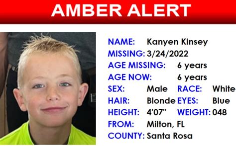 UPDATE: Child Safe, Amber Alert Canceled For Boy Last Seen In Northern ...