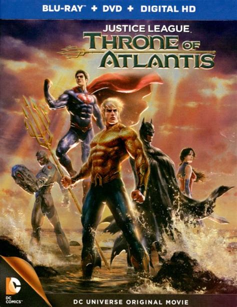 Best Buy: Justice League: Throne of Atlantis [Blu-ray] [2015]