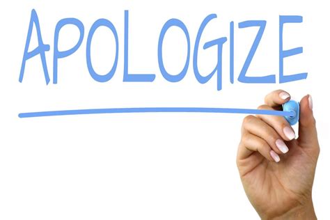 Apologize - Handwriting image