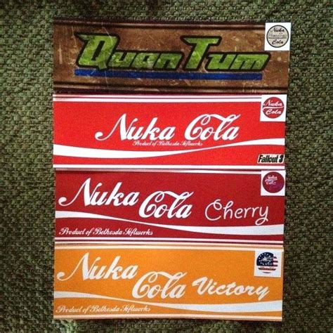 Nuka Cola Quantum Label Template