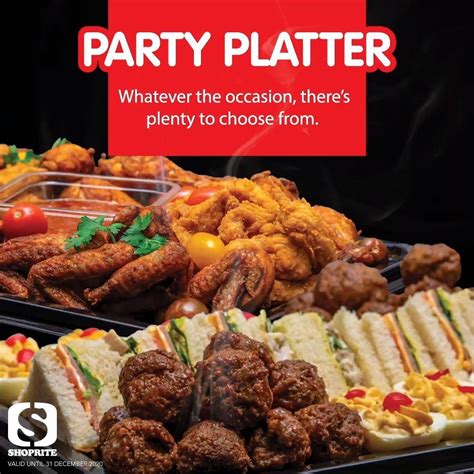 Shoprite Party Platters!! | We’ve got delicious Festive Party Platters ...