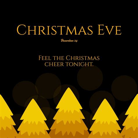 Christmas Eve Instagram Post in Illustrator, SVG, PNG, EPS, JPEG, PSD - Download | Template.net