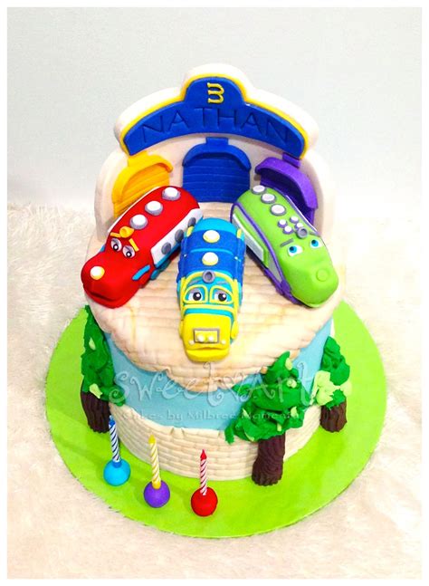 Sweet Art Cakes by Milbreé Moments: Nathan's Chuggington 3rd Birthday Cake