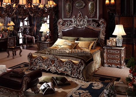 Pin Oleh French Furindo Di Italian Royal Luxury Bedroom Set | Bedroom sets, Luxury bedroom sets ...