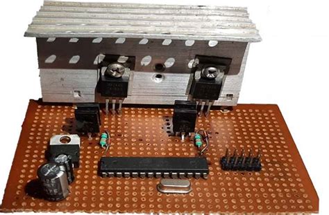 Pure Sine Wave Inverter Circuit Using Arduino