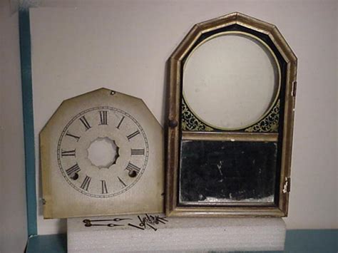 Ansonia Mantle Clock Dial - Hands & Door | #1814023201