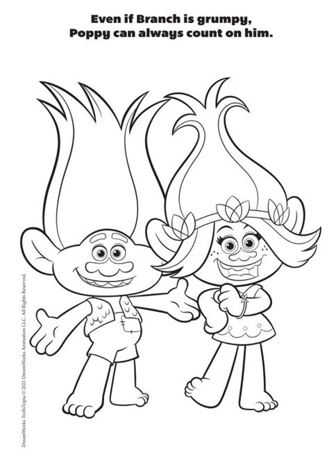 Pin by Idalia Naxi on Trolls Trollstopia | Poppy coloring page, Poppy ...