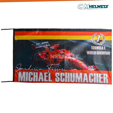 MICHAEL SCHUMACHER SPECIAL HELMET ARTISTIC DESIGN FULL SIZE HELMET | CM ...