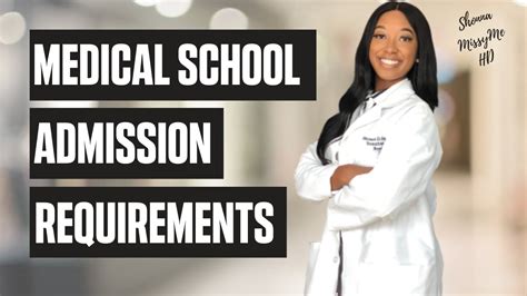 Medical School Admission Requirements 2020| How to SUCCESSFULLY gain ...