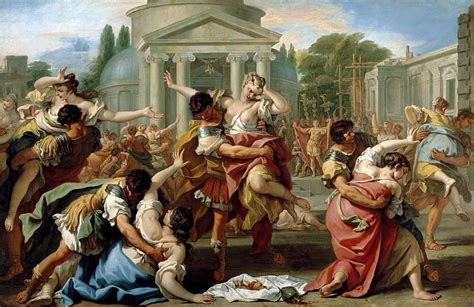 Sebastiano Ricci - The Rape of the Sabine Women — Liechtenstein Museum ...