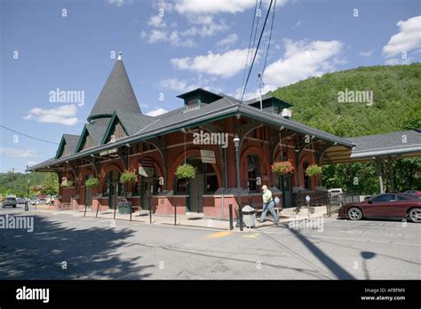 Train station visitors center Jim Thorpe Pennsylvania Stock Photo - Alamy