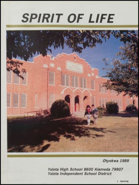 Explore 1989 Ysleta High School Yearbook, El Paso TX - Classmates