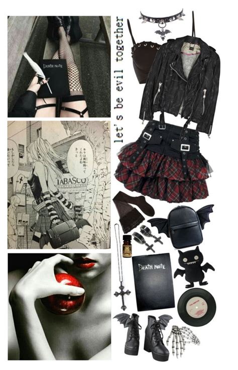 "Misa Amane ~ Outfit #1" by unholy-soul liked on Polyvore featuring Iron Fist, River Island ...