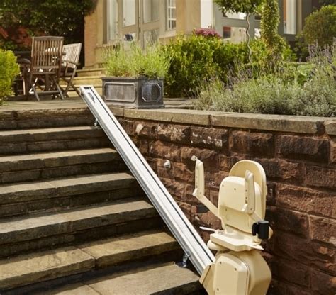 Outdoor Straight Stair lifts Installation & Repair | Stairlifts Pro Inc.