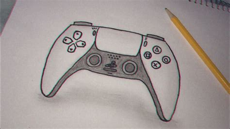 Drawing A PS5 Controller!! - YouTube