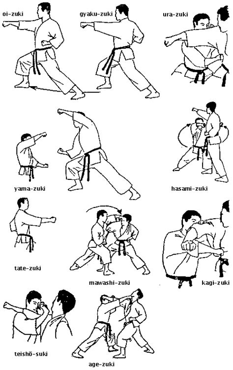 Artes Marciales — OTROS GOLPES CON LA MANO : EXISTEN VARIAS FORMAS...