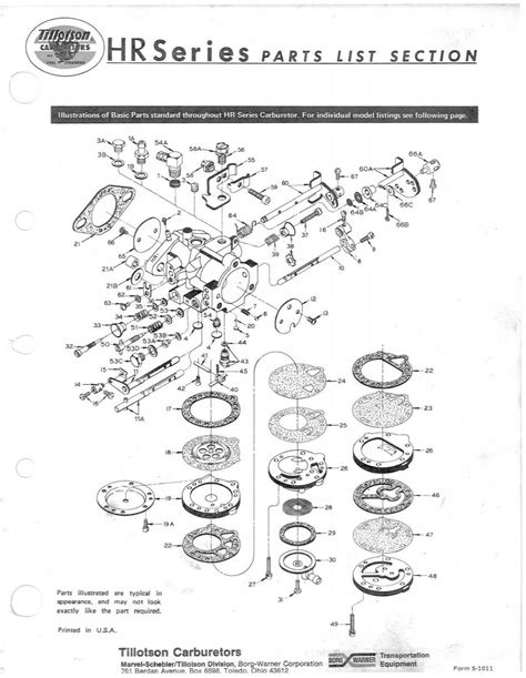 Parts List - Vintage Snow