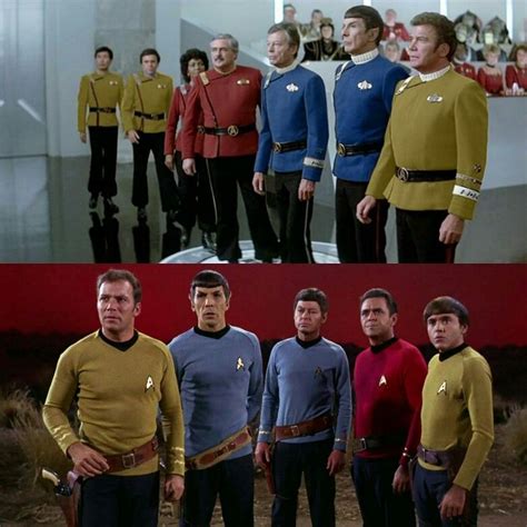 Interesting. Just imagine if the #StarTrek movies had kept the original series color scheme ...