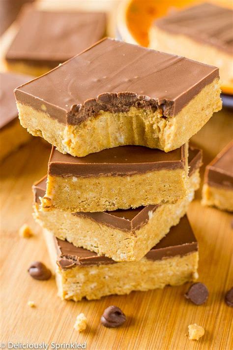 No-Bake Chocolate Peanut Butter Bars | Recipe in 2020 | Peanut butter ...