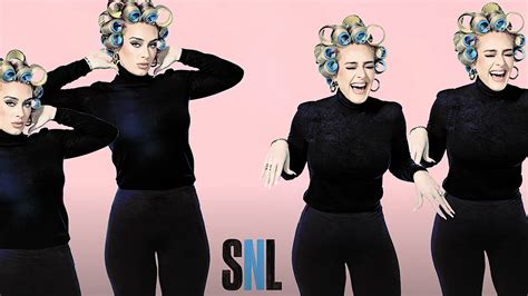 Adele ably lets her hair down on a fitfully amusing Saturday Night Live