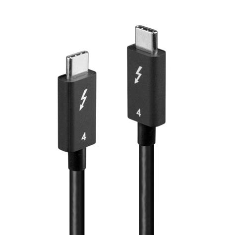 1m Thunderbolt 4 Cable, 40Gbps, passive - Cables & Adapters from LINDY UK