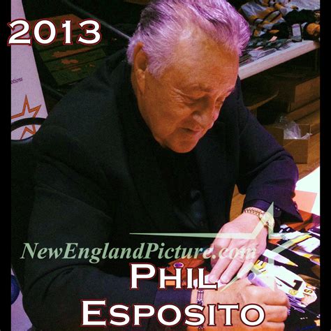 Phil Esposito Autograph Signing - New England Picture