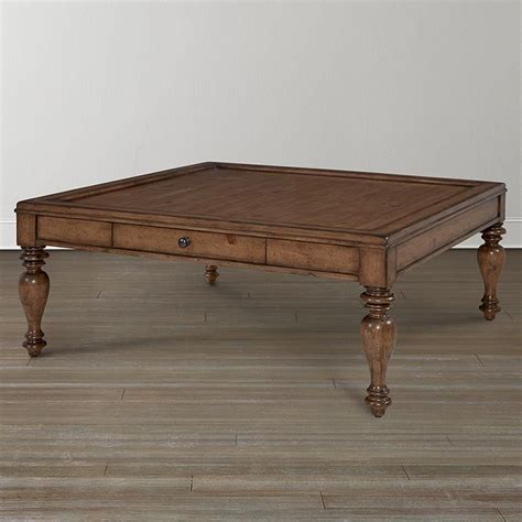 Bassett Furniture - Heartland Pine Square Cocktail Table | Solid wood ...