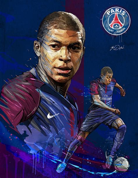 KYLIAN MBAPPE- PSG on Behance