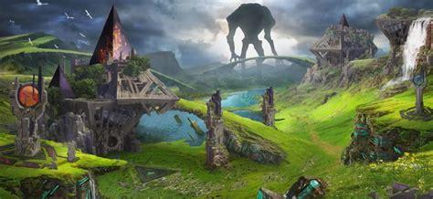 Islands and Titans Concept Art - Sonic Frontiers Art Gallery in 2022 ...