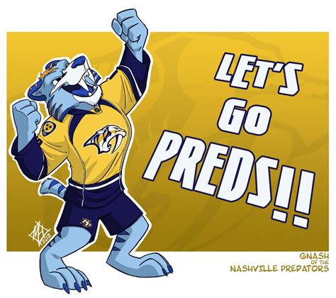 Nashville Predators | Nashville Predators: Gnash by jmh3k on DeviantArt ...