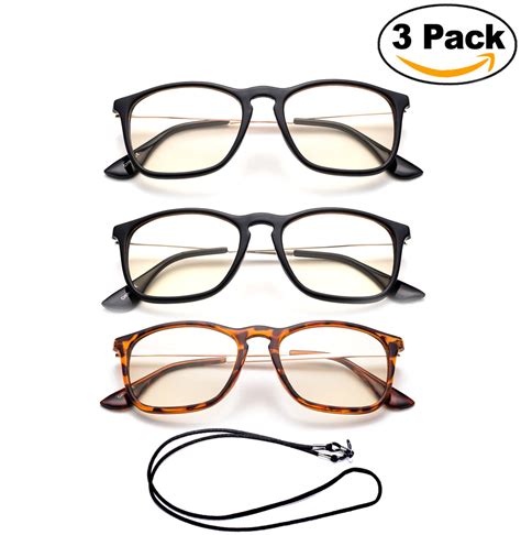 Newbee Fashion - Anti-Reflective Comfortable Computer Reading Glasses ...