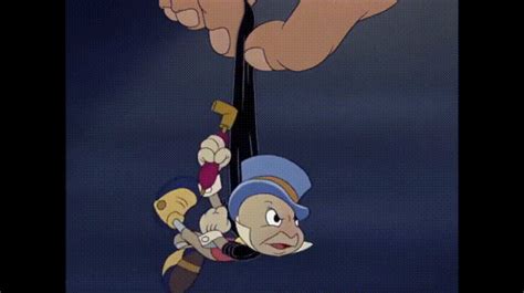 Pinocchio Jiminy Cricket Hanging Spin GIF | GIFDB.com