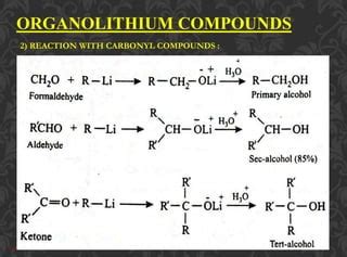 Organolithium compounds and their preparation.pptx