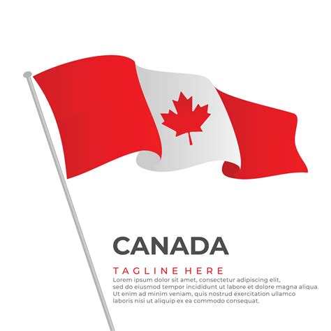 Template vector Canada flag modern design 21017249 Vector Art at Vecteezy