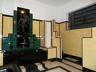 Art Deco Buildings: A Bathroom in Rio