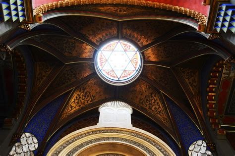 All the Synagogues in Prague – Gold Colored Fox