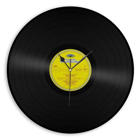 Playable Record Vinyl Wall Clock – VinylShop.US