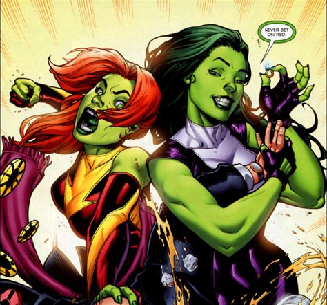 Red She Hulk Vs Lyra