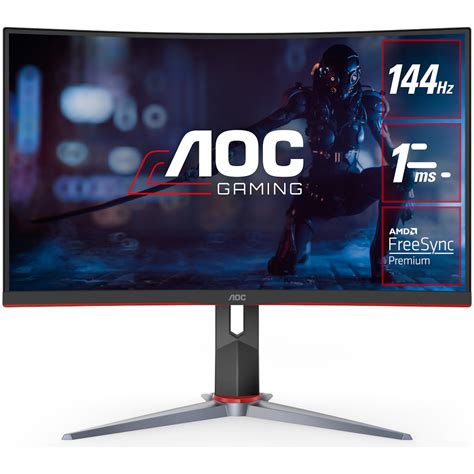 Buy Now | AOC CQ27G2 27" Curved QHD FreeSync Premium 144Hz 1MS VA LED Gaming Monitor | PLE Computers