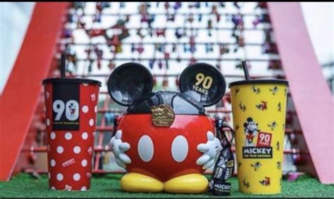 Mickey popcorn bucket 90 anniversary, Hobbies & Toys, Collectibles & Memorabilia, Fan ...