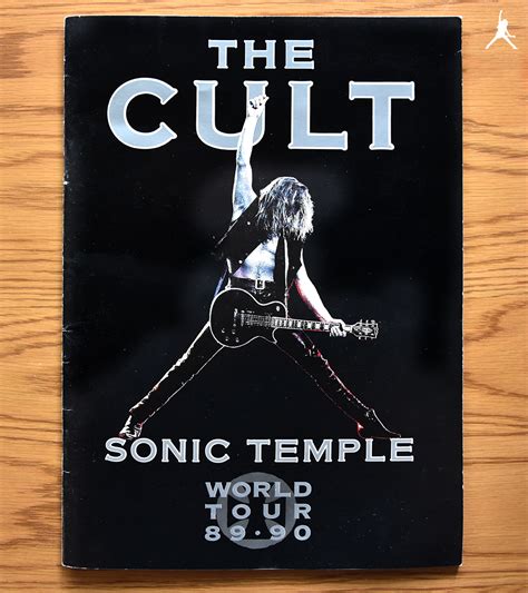 The Cult 'Sonic Temple' World Tour Programme 89-90 - Billy Duffy