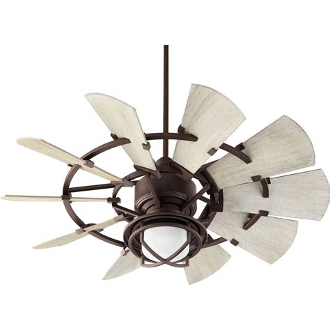 44" Rustic Windmill Fan - Shades of Light | Windmill ceiling fan, Farmhouse ceiling fan, Ceiling fan